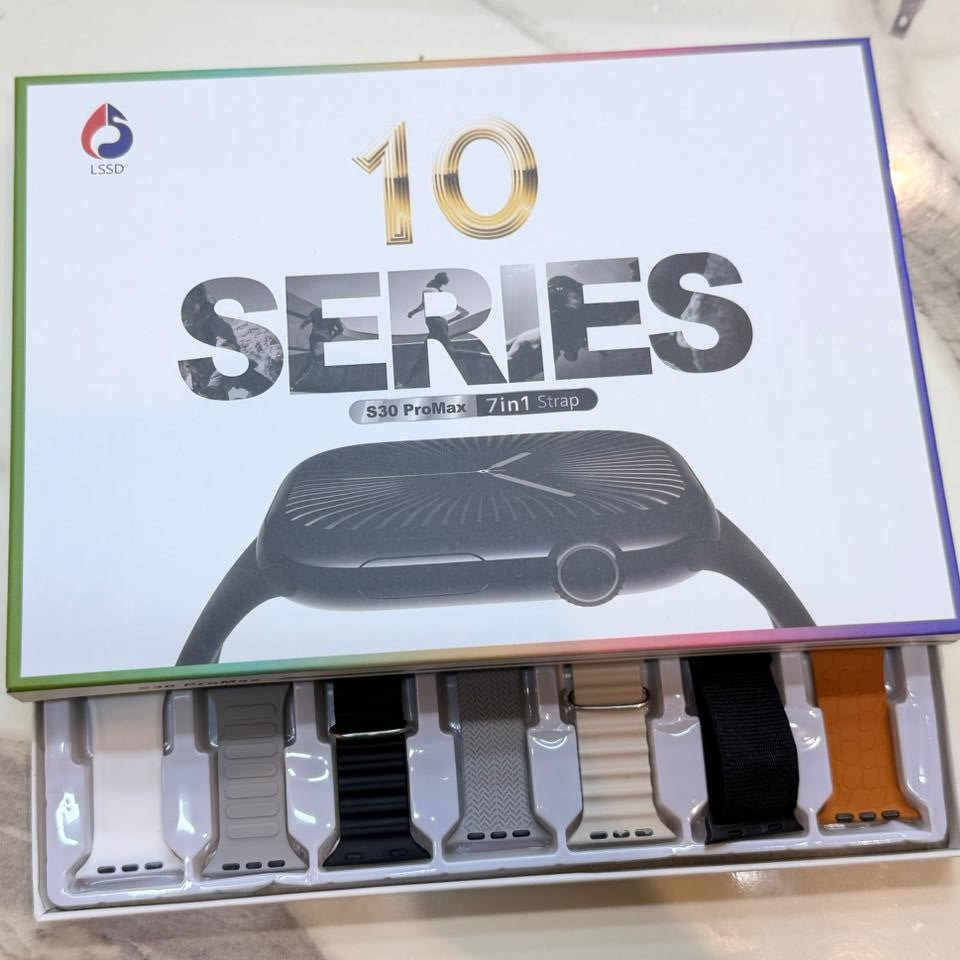 S30 Pro Max Series 10 Smartwatch | 7-in-1 Combo