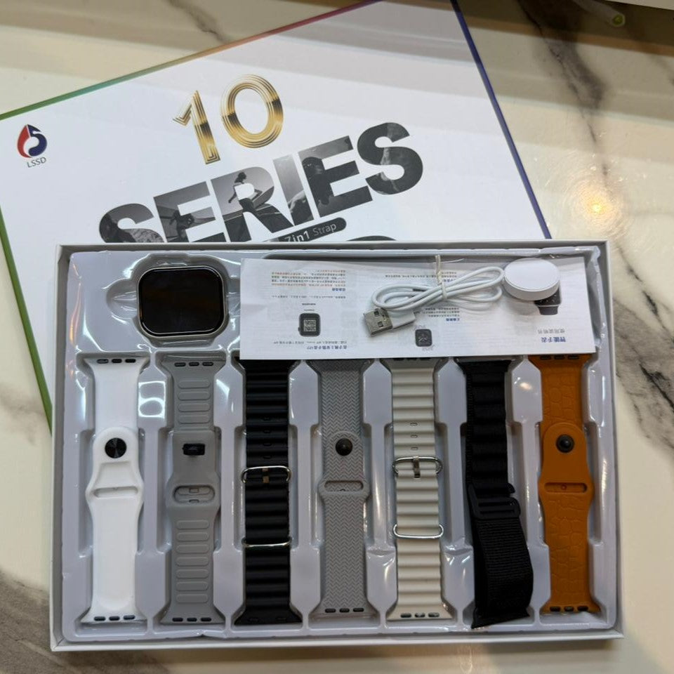 S30 Pro Max Series 10 Smartwatch | 7-in-1 Combo