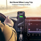 USB-C to 3.5mm Audio Adapter with Charging Port 2-in-1