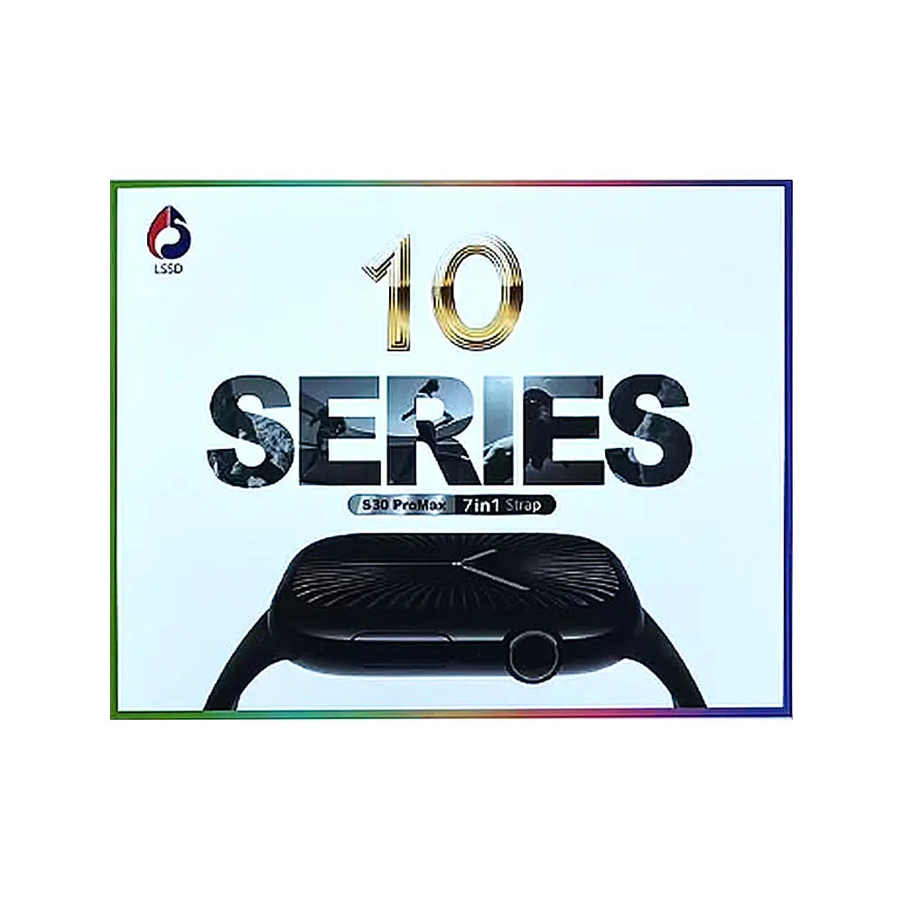 S30 Pro Max Series 10 Smartwatch | 7-in-1 Combo